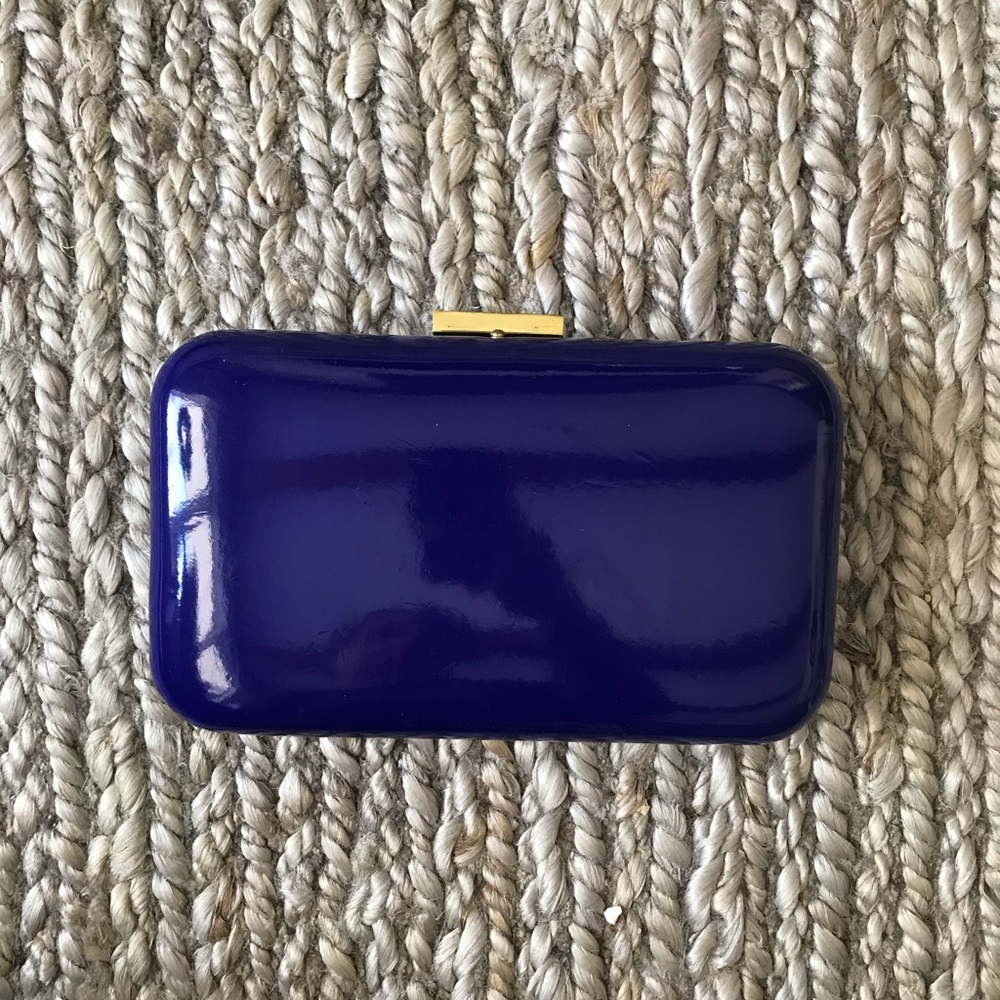 NWT J. Crew Patent Leather Clutch